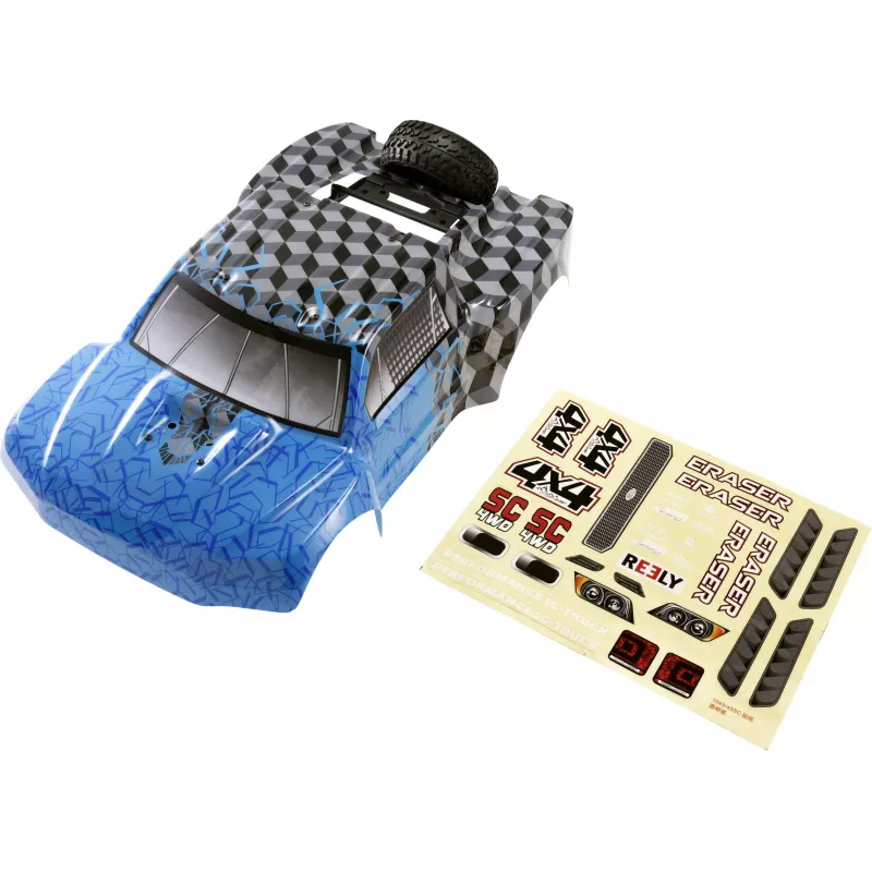 Reely RE-6622353 Karosserie und Überrollkäfig für Rhino 2WD 1:10 RC Buggy