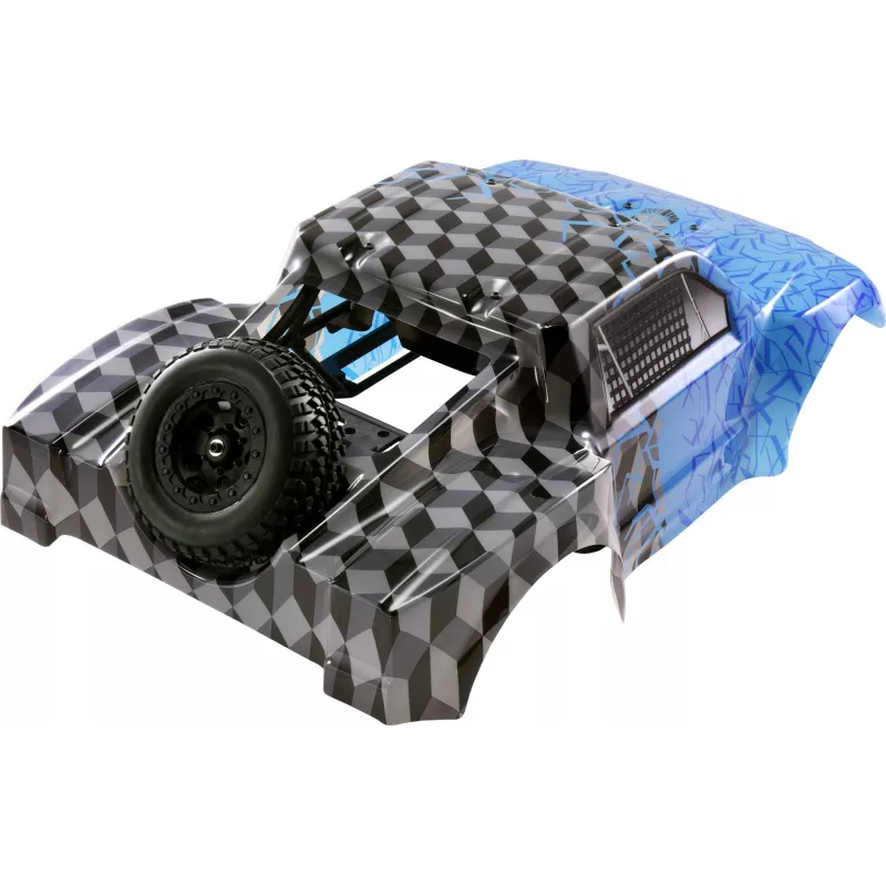 Reely RE-6622353 Karosserie und Überrollkäfig für Rhino 2WD 1:10 RC Buggy