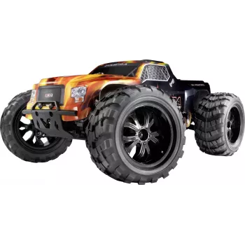 Reely Cimera Black Brushless 1:10 RC Monster Truck 4WD RTR 2,4 GHz mit Akku und Ladegerät (RE-6914403)