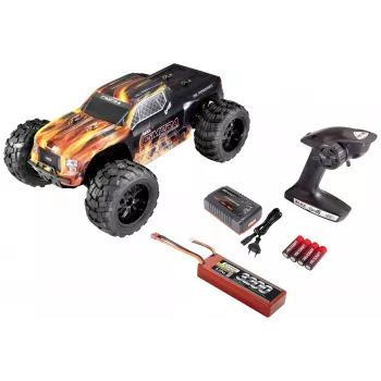 Reely Cimera Black Brushless 1:10 RC Monster Truck 4WD RTR 2,4 GHz mit Akku und Ladegerät (RE-6914403)