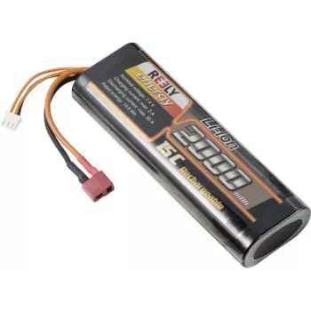 Reely 7,4V 2000mAh 2S Li-Ion Sendebatterie mit T-Plug (RE-7853523)