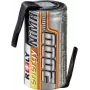 Reely NiMH Einzelzelle 1,2 V 2000 mAh mit Lötfahne (RE-7851720)