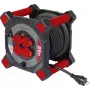 Sygonix SY-10236123 Kabeltrommel 25m 4 Steckdosen Schuko Schwarz