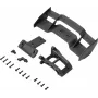 Reely 1:10 Heckflügel und Halterungsset Schwarz (RE-7133427)