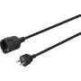 SYGONIX SY-4872632 Verlängerungskabel 16 A Schwarz 3,00 m