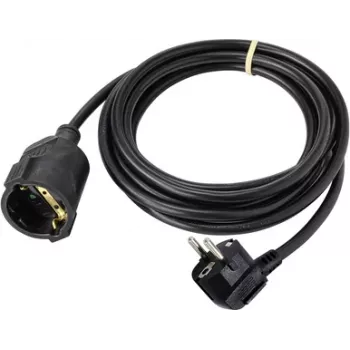 SYGONIX SY-4872632 Verlängerungskabel 16 A Schwarz 3,00 m