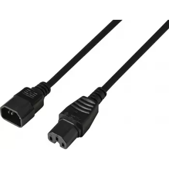 Sygonix SY-7154268 Netzkabel CEE 7/7 auf IEC C13 3 m Schwarz