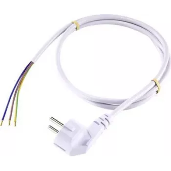 Sygonix SY-5043486 Stromanschlusskabel CEE 7/7 auf IEC C13 Weiß 1,5 m