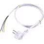 Sygonix SY-5043486 Stromanschlusskabel CEE 7/7 auf IEC C13 Weiß 1,5 m