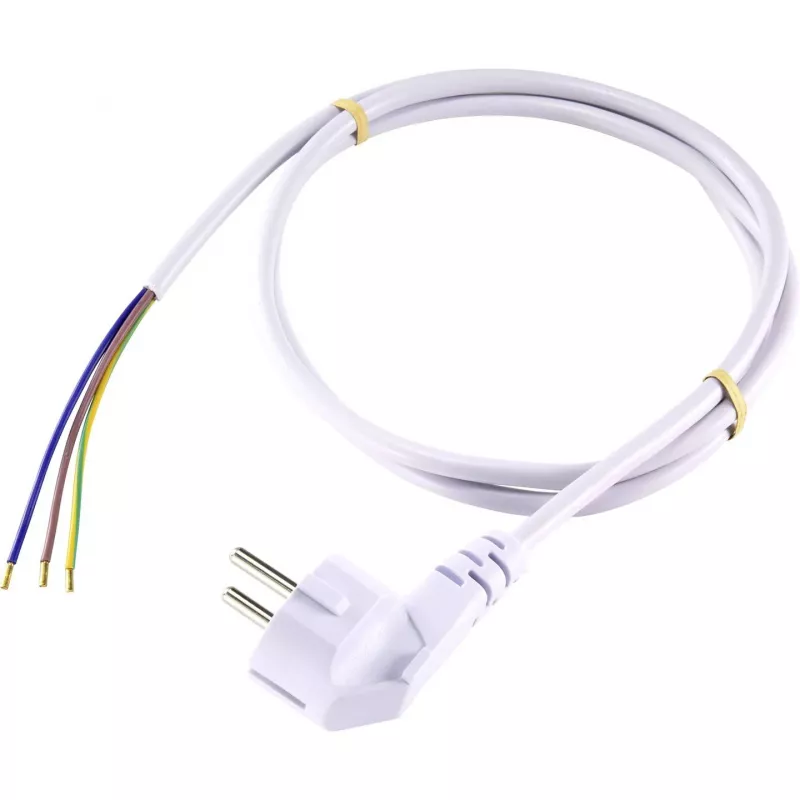 Sygonix SY-5043486 Stromanschlusskabel CEE 7/7 auf IEC C13 Weiß 1,5 m