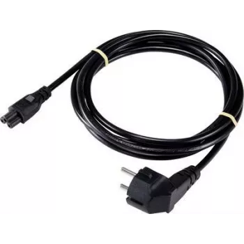 Sygonix SY-5043498 Notebook-Stromkabel 3m Schwarz Schuko auf IEC C5