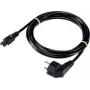 Sygonix SY-5043498 Notebook-Stromkabel 3m Schwarz Schuko auf IEC C5