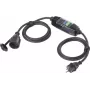 Sygonix SY-6052178 PRCD tragbares Fehlerstrom-Schutzschalter-Verlängerungskabel 230 V/AC 3 m Schwarz IP44