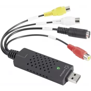 Renkforce RF-VC-120 Video Grabber mit Videobearbeitungssoftware, Plug and Play (RF-5044660)