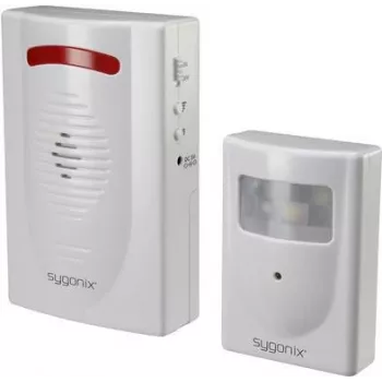 Sygonix SY-5045276 PIR-Bewegungsmelder mit 120 dB Alarm und LED