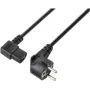 Sygonix SY-5243884 Schuko auf IEC C13 Stromkabel 5 m Schwarz