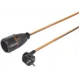 Sygonix SY-5597568 Verlängerungskabel 16 A Schwarz, Orange 5 m verriegelbar