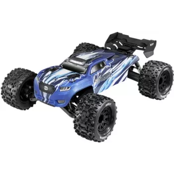 Reely Thor Blau Bürstenmotor 1:10 RC Monster Truck 4WD RTR 2,4GHz mit Akku, Ladegerät, Senderbatterien RE-8597610