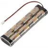Reely NiMH Senderakku 9,6V 2400mAh 8-Zellen Sub-C Stick Futaba RE-7851444