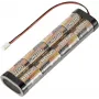 Reely NiMH Senderakku 9,6V 2400mAh 8-Zellen Sub-C Stick Futaba RE-7851444