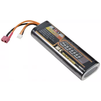 Reely Li-Ion Akkupack 7,4V 5000mAh 2S 10C Hardcase T-Plug RE-7856532