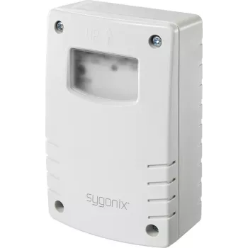 Sygonix SY-5836542 Dämmerungsschalter Grau 230 V/AC 1 NO Kontakt 1 bis 9 h