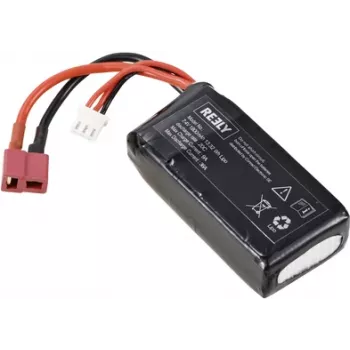 Reely LiPo Akku-Pack 7,4V 1800mAh 2S 25C T-Plug (RE-8705352)
