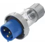 Sygonix SY-5873150 CEE Caravan-Stecker 32 A 3-polig 230 V/AC IP67 Transparent