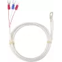 Sygonix M6 PT100 Temperatursensor 3-Draht SY-6085068 -50 bis +200 °C 2 m Kabel