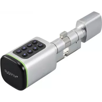 Sygonix SY-6121660 Bluetooth Smart Lock Zylinder Klasse C mit beleuchteter Tastatur