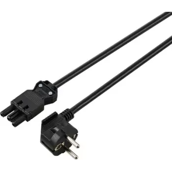 Sygonix SY-6676354 Schuko auf IEC C13 Netzkabel 1,8m Schwarz