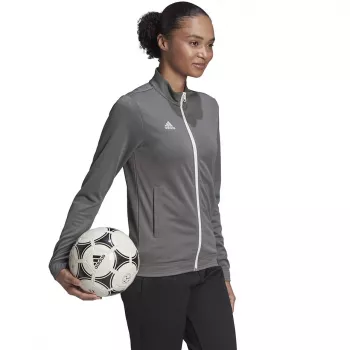 adidas Entrada 22 Trainingsjacke Grau H57527 XS