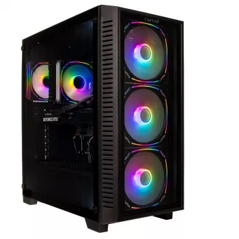 Captiva PC Entry Gaming R10-3599 (Ryzen 5 7500X3D/RTX5060 Ti 16GB GDDR7/SSD 1TB/16GB/WLAN/ohne OS)