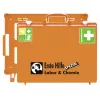 SÖHNGEN MT-CD Industrie-Erste-Hilfe-Kasten, oranges Kunststoffgehäuse mit Klickverschluss, 400 x 150 mm 0360106