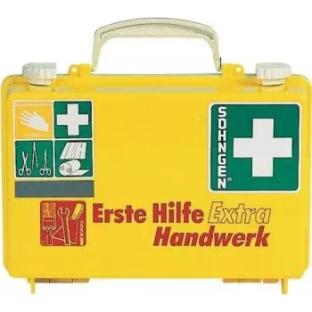 SÖHNGEN Erste-Hilfe-Kasten EXTRA HANDW DIN 13157 Wandmontage ABS-Gehäuse Orange O320125