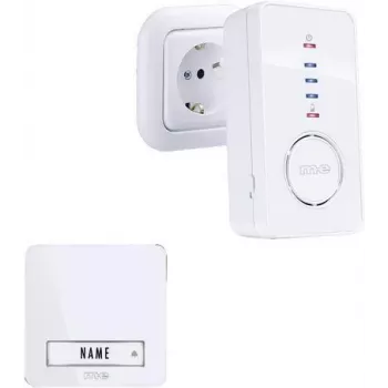 m-e modern-electronics 41098 Funk-Türklingel-Set