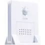 m-e modern-electronics DGF-300 Weißer Bewegungsmelder-Gong mit PIR-Sensor 41058