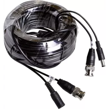 M-E MODERN-ELECTRONICS 30 m RCA Audiokabel, Schwarz 55323