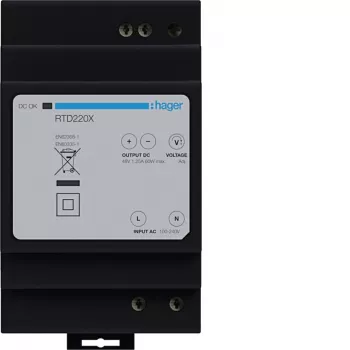 Hager RTD220X 48V DC 60W DIN-Schienen-Netzteil