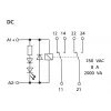 METZ CONNECT 11051025 Leistungsrelaismodul 24 V DC, 1 CO, 16 A, DIN-Schiene, Schwarz/Orange