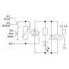 METZ CONNECT KRA-S-M6/21 Koppelrelaismodul 24V AC/DC 1 Wechsler 8A Weiß 11061213