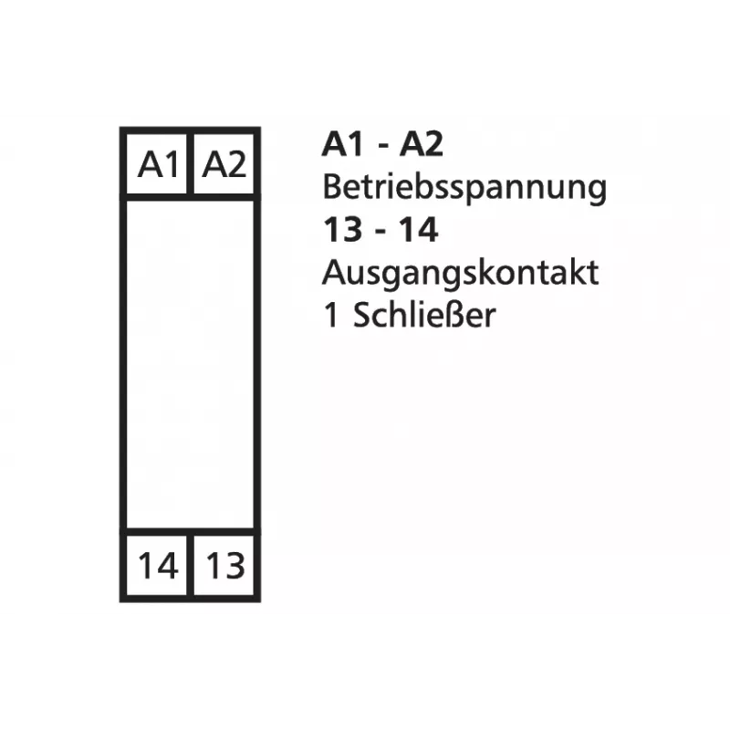 METZ CONNECT KRA-M4/1 Relaismodul, 230 V AC Spule, 1 CO Kontakt, Weiß 11061305