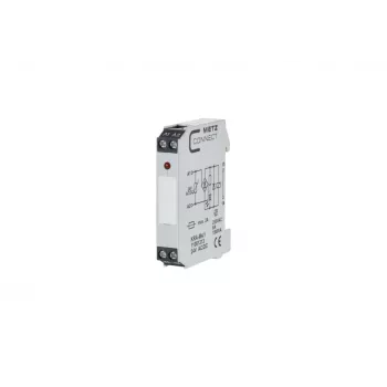 METZ CONNECT KRA-M4/1 Schnittstellenrelaismodul, 1 Wechslerkontakt, 24 V AC Spule, Weiß 11061313