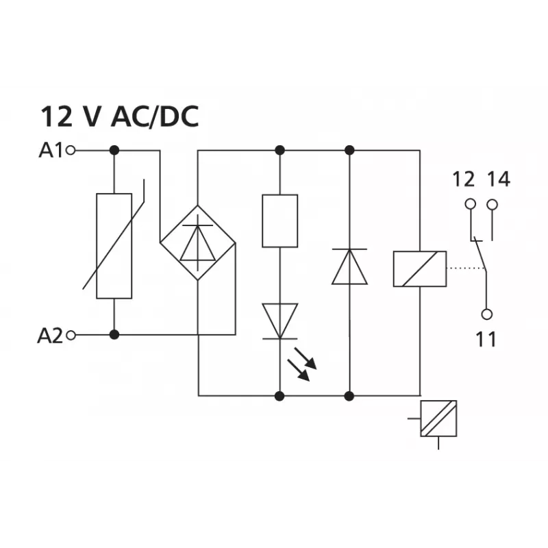 METZ CONNECT KRA-M6/21 Weiße DIN-Hutschienen-Klemme 2-polig 250V 8A 11061550