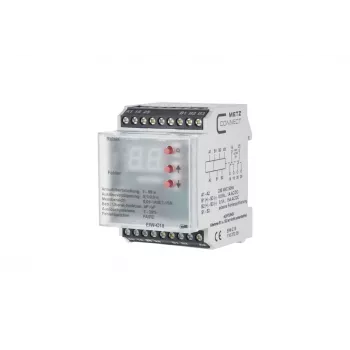 METZ CONNECT EIW-C18 Industriesteckdose, Schuko, DIN-Schiene, 230 V, 8 A, Weiß 11027205