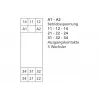 METZ CONNECT KRA-S12/21-21-21 Koppelrelais, 24 V AC Spule, 3 Wechslerkontakte, Weiß 11060913