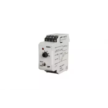 METZ CONNECT 110659 Miniatur-Leistungsrelaismodul, 1 Wechsler, 24 V DC Spule, 6 A, Weiß