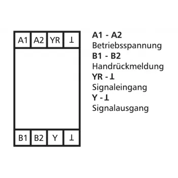 METZ CONNECT 110659 Miniatur-Leistungsrelaismodul, 1 Wechsler, 24 V DC Spule, 6 A, Weiß