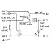 METZ CONNECT 110659 Miniatur-Leistungsrelaismodul, 1 Wechsler, 24 V DC Spule, 6 A, Weiß