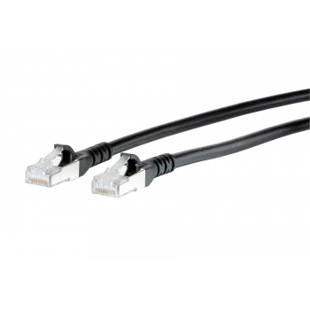 METZ BTR NETCOM 1308451500-E 1,5m Cat6a S/FTP (S-STP) schwarzes Netzwerkkabel